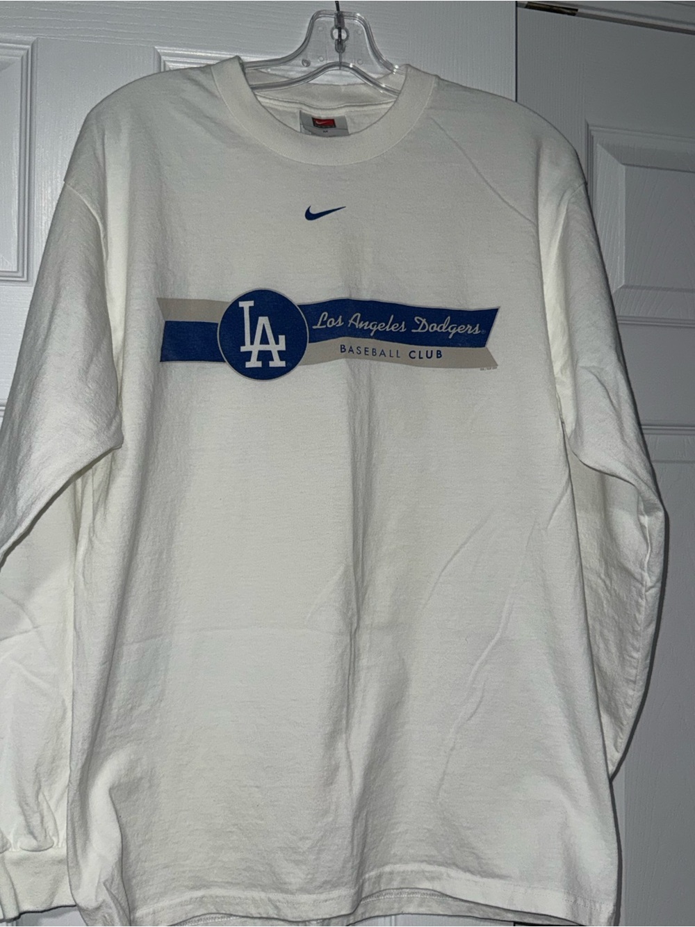 Nike MLB Dodgers Team Long Sleeve Shirt Size M